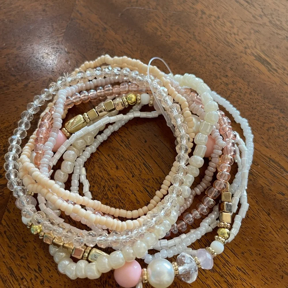 Stackable bracelets. Fun colors. - Picture 6 of 8